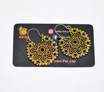 Golden Orbellan Earings